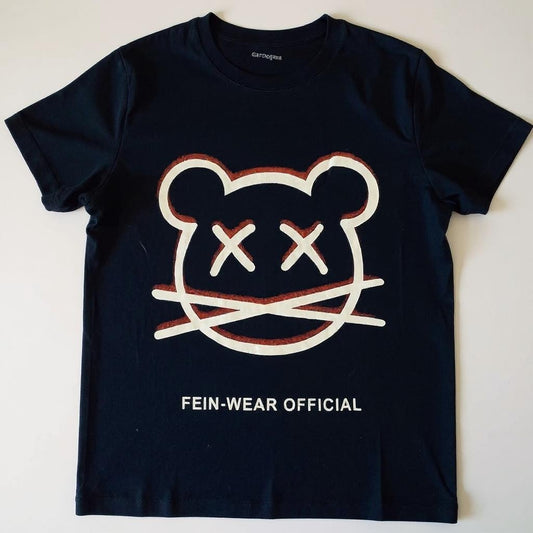 Urban Neon Bear Tee - Image is off White in Color w/ Glow paint. (Green-ish glow in the dark)
